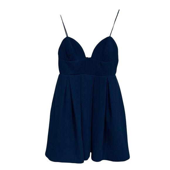 Rubber Ducky Productions Dresses & Skirts - Rubber Ducky L Dress Blue V-neck Sleeveless Cocktail Party Productions Women’s